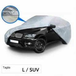 COPRIAUTO IMPERMEABILE TELO SUV PROTEGGE SOLE PIOGGIA NEVE SPORCO TG.L COP-SUV-L