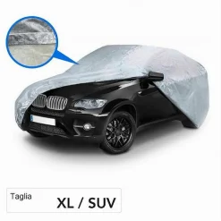 COPRIAUTO IMPERMEABILE TELO SUV PROTEGGE SOLE PIOGGIA NEVE SPORCO TG.XL COP-SUV-XL
