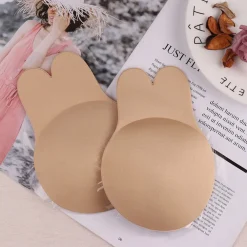 COPRICAPEZZOLI ADESIVI IN SILICONE TAGLIA S RIUTILIZZABILI REGGISENO PUSH UP