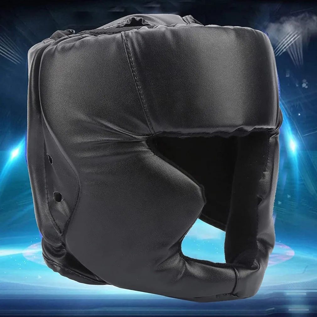 COPRICAPO ADDENSATO DA BOXE DUREVOLE PRATICO PER ALLENAMENTO PROTEZIONE TESTA