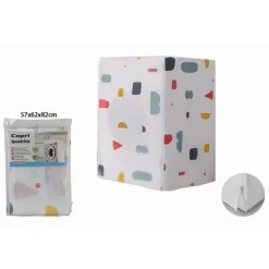 COPRILAVATRICE APERTURA CARICO FRONTALE CHIUSURA A ZIP 82X62X57CM TELO PVC 59491