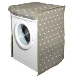 COPRILAVATRICE COPRI LAVATRICE TELO PROTTETIVO 65X55X85CM CERNIERA CUORI 736780