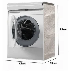 COPRILAVATRICE COPRI LAVATRICE COPERTURA IN PEVA CARICA FRONTALE 58X62X85CM 52757