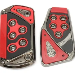 COPRIPEDALI ANTISCIVOLO PER AUTO CON CAMBIO AUTOMATICO FRENO E ACCELERATORE 2PZ