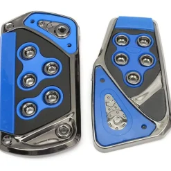 COPRIPEDALI ANTISCIVOLO PER AUTO CON CAMBIO AUTOMATICO FRENO E ACCELERATORE 2PZ