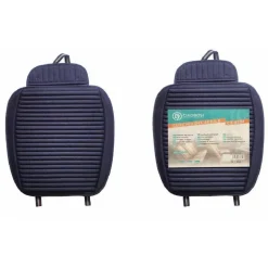 COPRISEDILE AUTO UNIVERSALE CUSCINO AREATO SCHIENALI MASSAGGIO 60X49CM CX-8234