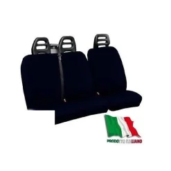 COPRISEDILI PER FURGONE 3 POSTI FODERE UNIVERSALI CINTURA ALTA