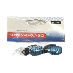 COPRIVALVOLA PVC TAPPO VALVOLA FORMA DI GRANATA BICI ATTACCO UNIVERSALE XC-1654