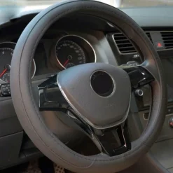 COPRIVOLANTE 7239 NERO 50CM CON PRESA COMFORT PER VOLANTE AUTO IN GOMMA AIR GRIP