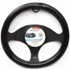 COPRIVOLANTE COPERTURA PER STERZO AUTO FODERA UNIVERSALE DA 38 CM NERO CV-13