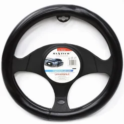 COPRIVOLANTE COPERTURA PER STERZO AUTO FODERA UNIVERSALE DA 38 CM NERO CV-13