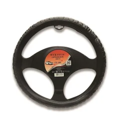 COPRIVOLANTE STERZO CON FODERA UNIVERSALE BULM PER AUTO INTERNO MAXTECH CV-03