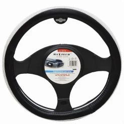 COPRIVOLANTE UNIVERSALE PER STERZO AUTO FODERA PROTEZIONE ACCESSORIO 38 CM CV-12