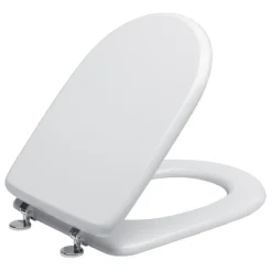 COPRIWATER BAGNO UNIVERSALE LEGNO MDF BIANCO COPRI WC SANITARI FORMA A U