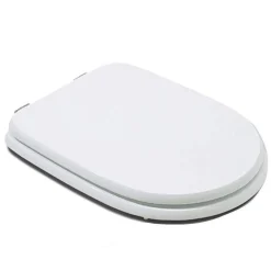 COPRIWATER BAGNO UNIVERSALE LEGNO MDF BIANCO COPRI WC SANITARI FORMA A U