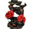 CORALLO IN RESINA ORNAMENTO PER ACQUARIO PARETE ROCCIOSA 11X8X14 CM DECORAZIONI
