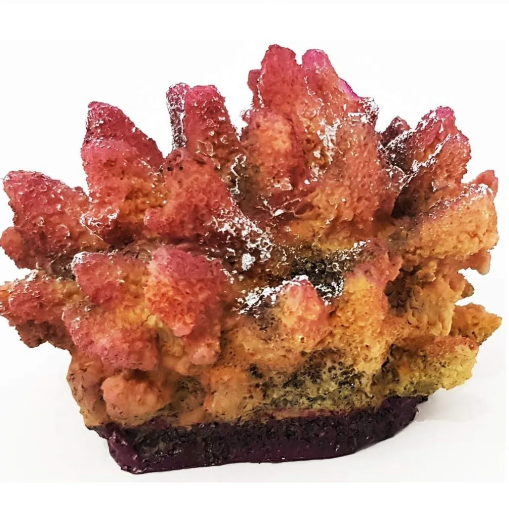 CORALLO IN RESINA ORNAMENTO PER ACQUARIO 15X10.5X13 CM SOTTOMARINO DECORAZIONI