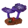 CORALLO IN RESINA ORNAMENTO PER ACQUARIO COLORATO 11.5X7.5X8.5 CM DECORAZIONI