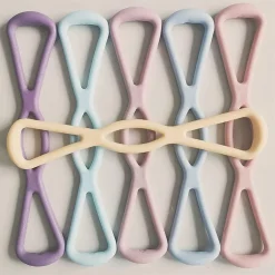 CORDA BANDE DI RESISTENZA GOMMA ESERCIZIO ESTENSIONE ALLENAMENTO FITNESS YOGA