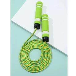 CORDA PER SALTARE ANTISCIVOLO SPORTIVO MULTICOLORE IN PLASTICA PER ALLENAMENTO