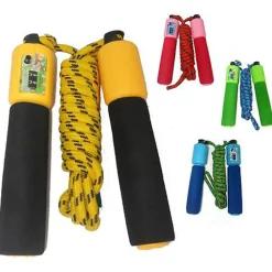 CORDA PER SALTARE CON CONTATORE DIGITALE DISPLAY CONTA SALTI FITNESS SPORT