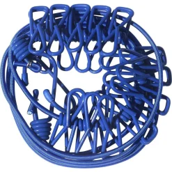 CORDA STENDIBIANCHERIA FILO X BUCATO CON 12 MOLLETTE 180CM USO ESTERNO FLESSIBLE