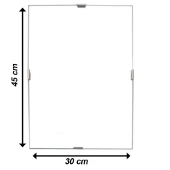 CORNICE A GIORNO 30 X 45CM IN CRILEX CORNICI PORTAFOTO PUZZLE POSTER FOTO STAMPE