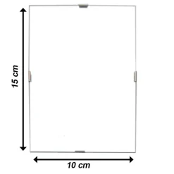 CORNICE A GIORNO 10 X 15CM IN CRILEX CORNICI PORTAFOTO PUZZLE POSTER FOTO STAMPE