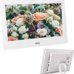 CORNICE DIGITALE 7" USB FOTO VIDEO MP3 JPG SD AVI CARD TELECOMANDO WIDE SCREEN