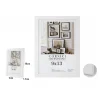 CORNICE PER FOTO FOTOGRAFIE QUADRI TELE POSTER PORTAFOTO 9 X 13 CM BIANCA 63144