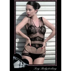 CORSETTO SEXY BUSTINO GUEPIERE LINGERIE INTIMO DONNA HOT NERO TG UNICA JT3390-2B