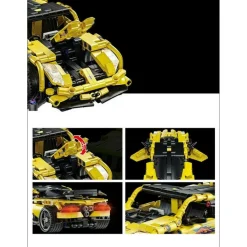 COSTRUZIONI MATTONCINI 509 + PEZZI AUTO SPORTIVA COMPATIBILE Q-JM801