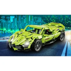 COSTRUZIONI MATTONCINI 500 + PEZZI AUTO SPORTIVA COMPATIBILE Q-JM803