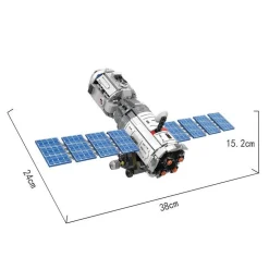 COSTRUZIONI PER BAMBINI SPACE NAVICELLA SPAZIALE SPACESHIP DIY 8 SET ASSORTITI