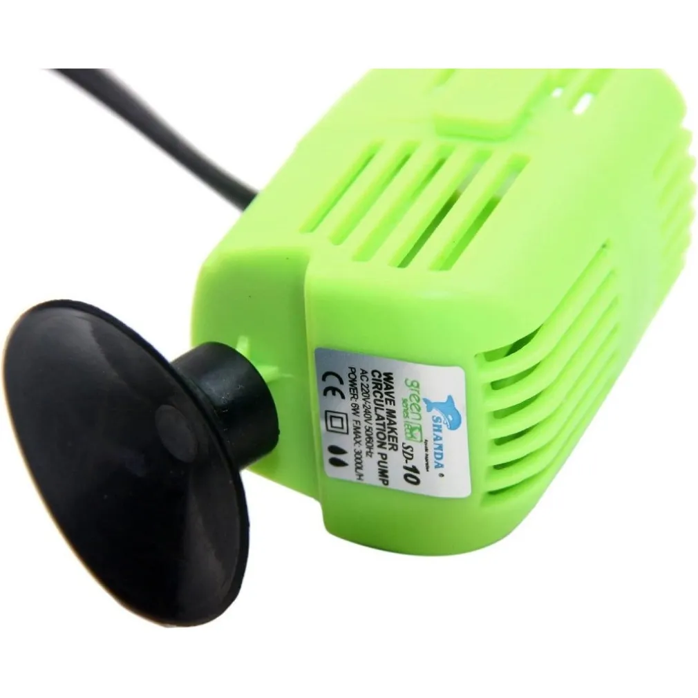 CREA ONDE POMPE CIRCOLAZIONE PER MINI ACQUARIO TARTARUGA WAVE MAKER ACCESSORI 6W