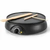 CREPIERA ELETTRICA 1000W PIASTRA MACCHINA PER CREPES PANCAKE SCALDA PIADINA ANTIADERENTE
