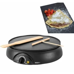 CREPIERA ELETTRICA 1000W PIASTRA MACCHINA PER CREPES PANCAKE SCALDA PIADINA ANTIADERENTE
