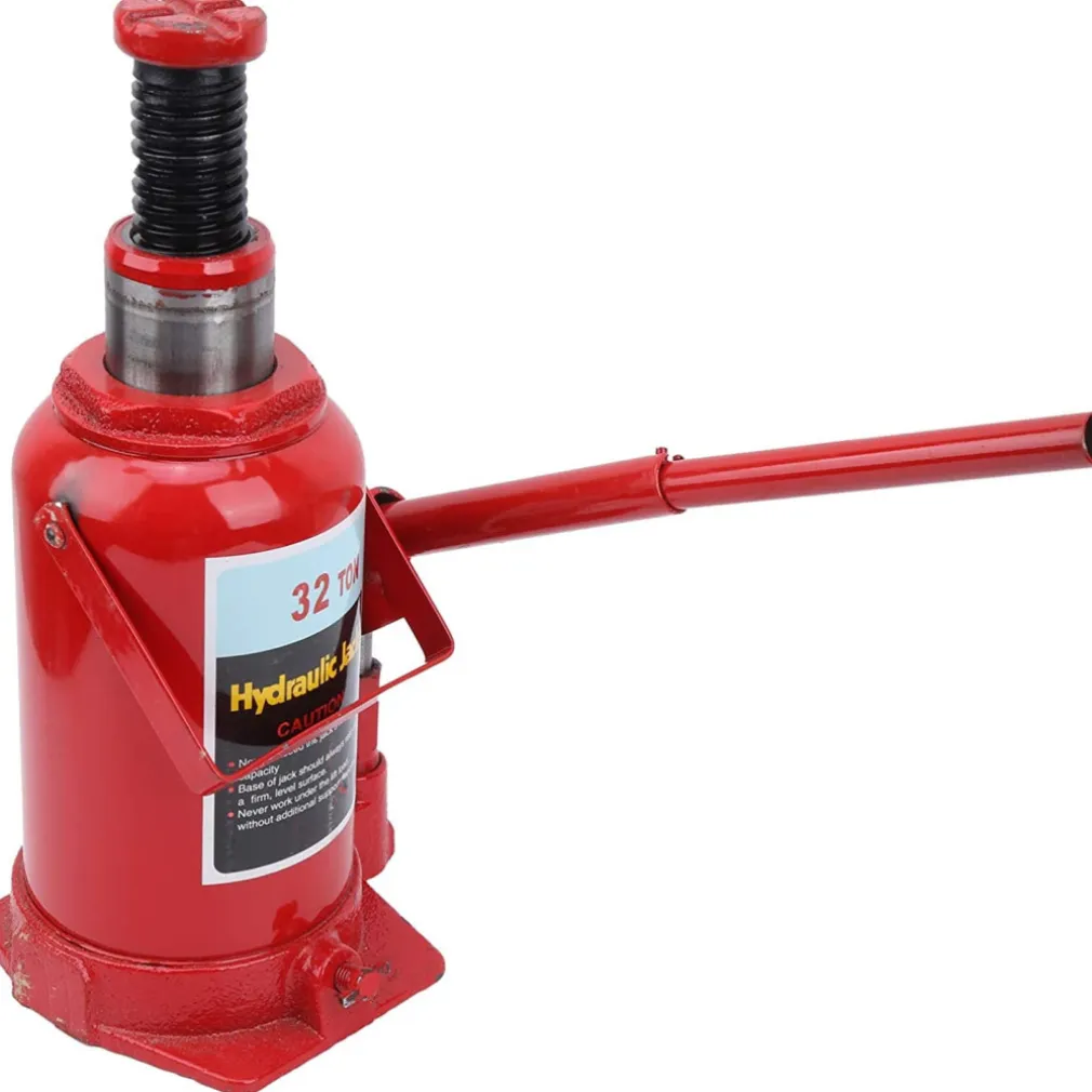 CRIC-SOLLEVATORE CRICK IDRAULICO A BOTTIGLIA 32 T TONNELLATE MARTINETTO MANUALE