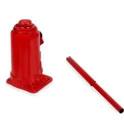 CRIC-SOLLEVATORE CRICK IDRAULICO A BOTTIGLIA 4 T TONNELLATE MARTINETTO MANUALE