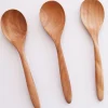 CUCCHIAINI IN LEGNO NATURALE SET 96PZ PER CAFFÈ DESSERT GELATO DOLCI MIELE ECO