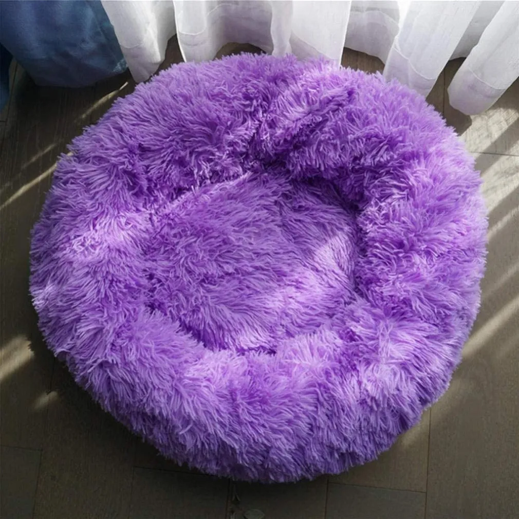 CUCCIA IN VELLUTO PELUCHE LAVABILE SUPER MORBIDA PER CANI GATTI ANIMALI DA 70 CM