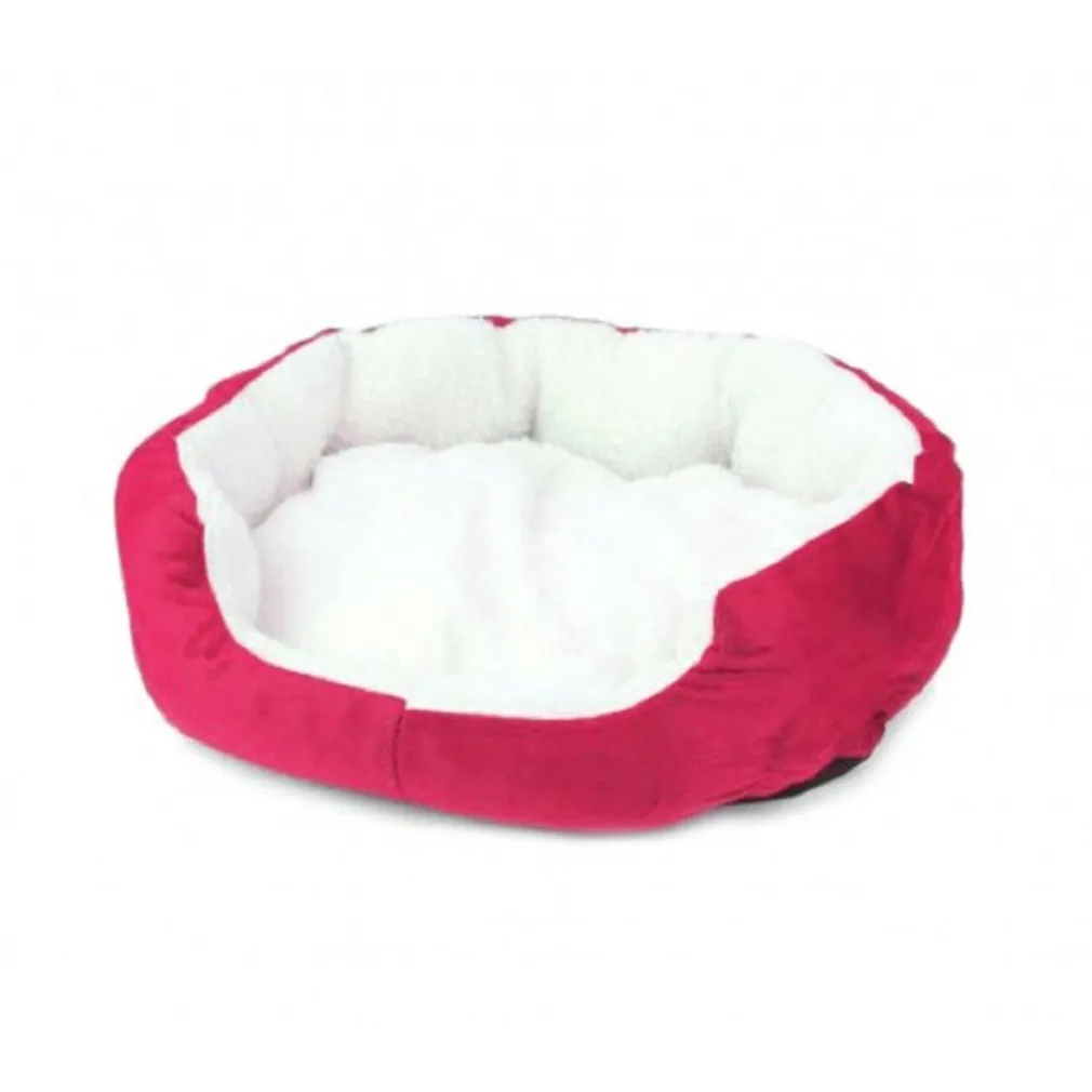 CUCCIA MORBIDA PER CANI E GATTI INVERNO CALDO IN PILE 42X30X15CM CON CUSCINO