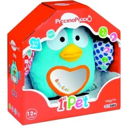 CUCU MUSICALE GUFETTO PELUCHE CON EFFETTI SONORI BONTEMPI STOFFA PLASTICA CULLA