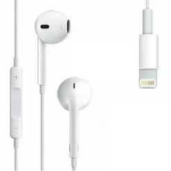 CUFFIE AURICOLARI CON CAVO BLUETOOTH LIGHTNING CON MICROFONO MAGNETICI R6310