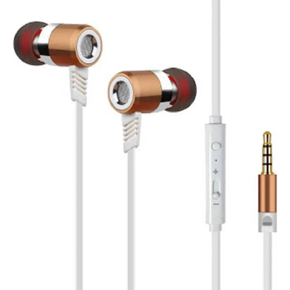 CUFFIE AURICOLARI SMARTPHONE CONTROLLO VOLUME MICROFONO JACK 3,5MM MUSICA VIP-388