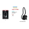 CUFFIE BLUETOOTH WIRELESS CON ARCHETTO DA COLLO E MICROFONO VIVAVOCE MAXTECH CU-BT001