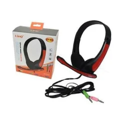 CUFFIE CON MICROFONO STEREO PER PC NOTEBOOK COMPUTER SKYPE MSN JACK 3.5MM CY-803