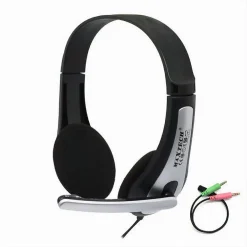 CUFFIE GAMING CU-PS11 CON FILO 1.2MT MICROFONO INTEGRATO PER PC / PS4 / PS5 XBOX