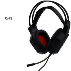 CUFFIE GAMING DA GIOCO STEREO BASS CON MICROFONO LUCI A LED RGB PER PS4 PC QE8