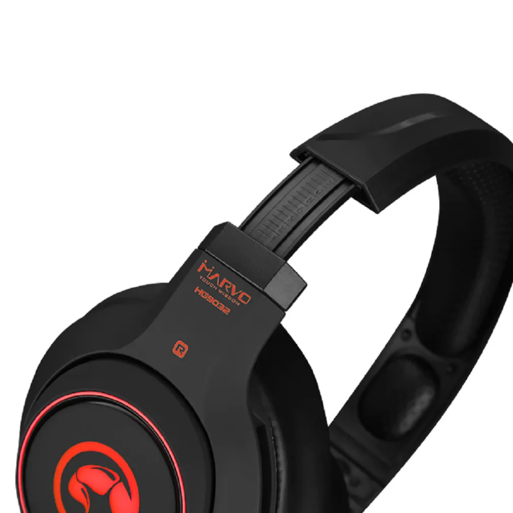 CUFFIE GAMING HEADSET MARVO HG9032 SCORPION USB AURICOLARE MICROFONO PC PS4 XBOX